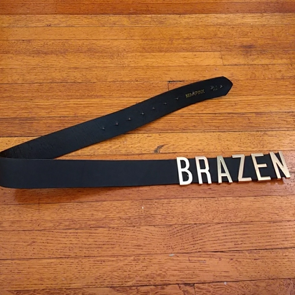 Brazen medium belt